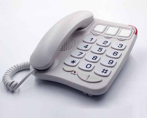 配件  有绳电话  免提电话高级固定电话大按钮基本有线电话 产品说明